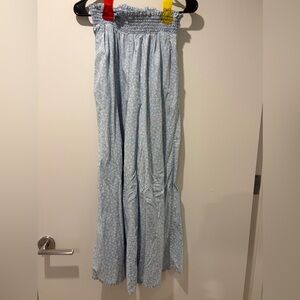 Wide Leg Floral Pants